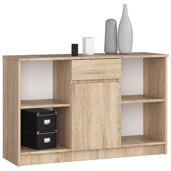 ENSEMBLE CLP B-17 COMMODE + BUREAU CHÊNE SONOMA