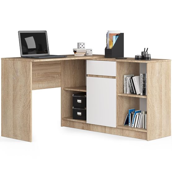 ENSEMBLE CLP B-17 COMMODE + BUREAU PK SONOMA / BLANC