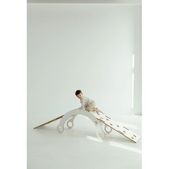 Ensemble d'escalade Montessori L - blanc