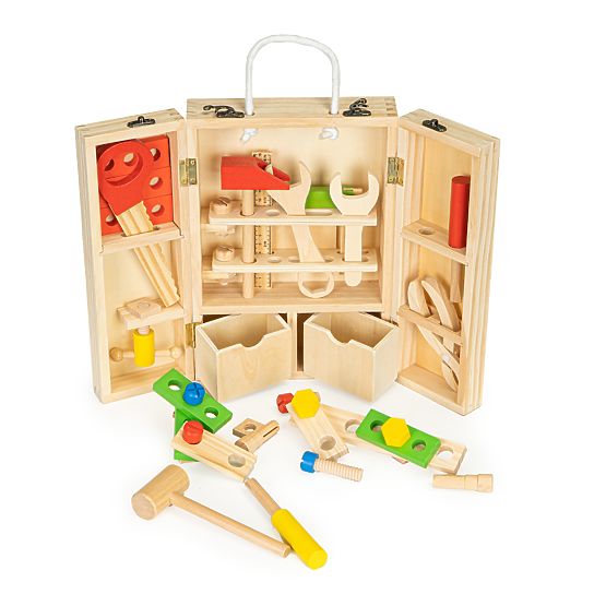 Ensemble d'outils en bois pour enfants