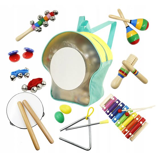 Ensemble de 10 instruments de musique