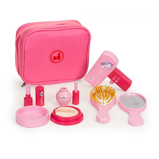 Ensemble de beauté trousse de maquillage 6 accessoires cosmétiques ECOTOYS