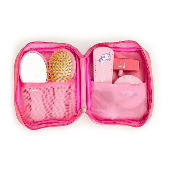 Ensemble de beauté trousse de maquillage 6 accessoires cosmétiques ECOTOYS