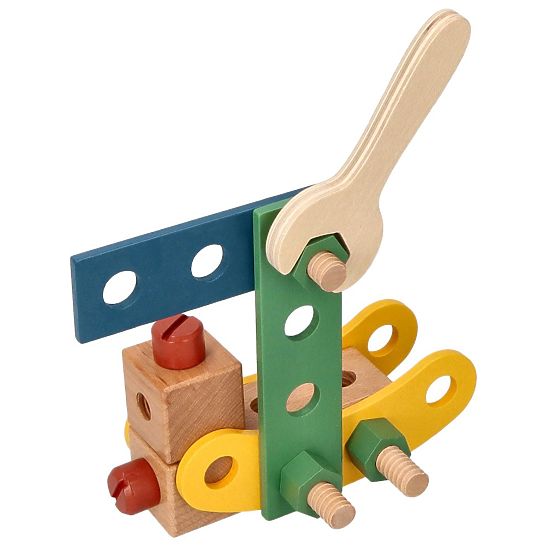 Ensemble de construction en bois de 40 pièces