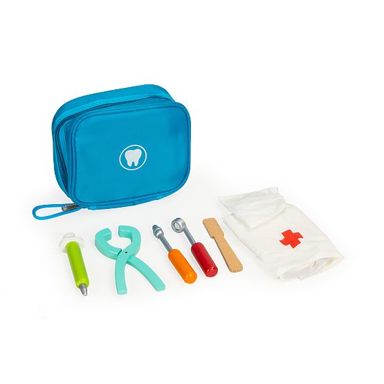 Ensemble de dentiste sac avec 7 accessoires pour enfants ECOTOYS