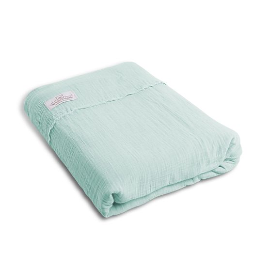 Ensemble de draps en mousseline 3 pièces Heavens - Menthe