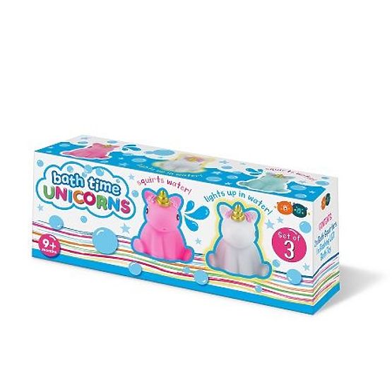 Ensemble de licornes de bain