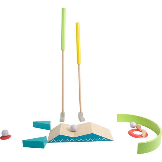 Ensemble de mini-golf
