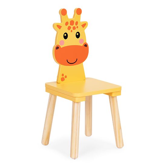 Ensemble de mobilier pour enfants table + 2 chaises girafe ECOTOYS