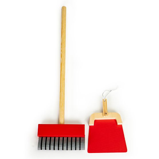 Ensemble de nettoyage en bois chariot XXL aspirateur ECOTOYS