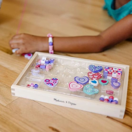 Ensemble de perles Cœurs - MelissaandDoug