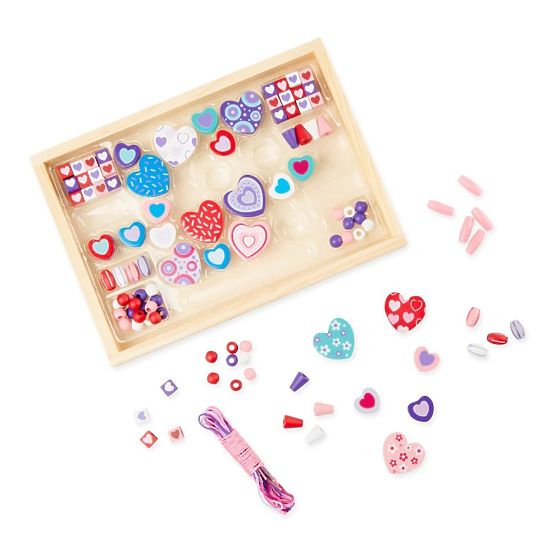 Ensemble de perles Cœurs - MelissaandDoug