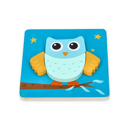 Ensemble de quatre puzzles avec des animaux