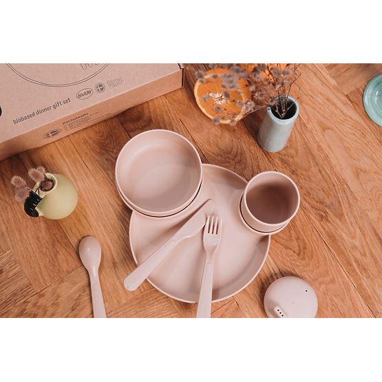 Ensemble de repas BIO - beige