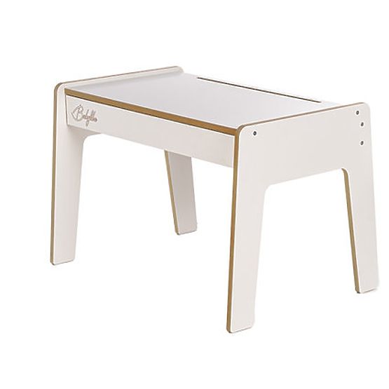 Ensemble de table et deux chaises pour enfants avec accessoires - blanc
