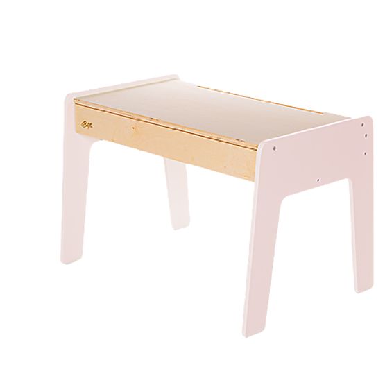 Ensemble de table et deux chaises pour enfants avec accessoires - rose