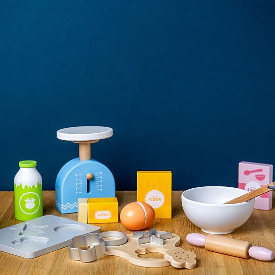 Ensemble en bois pour la cuisson des biscuits