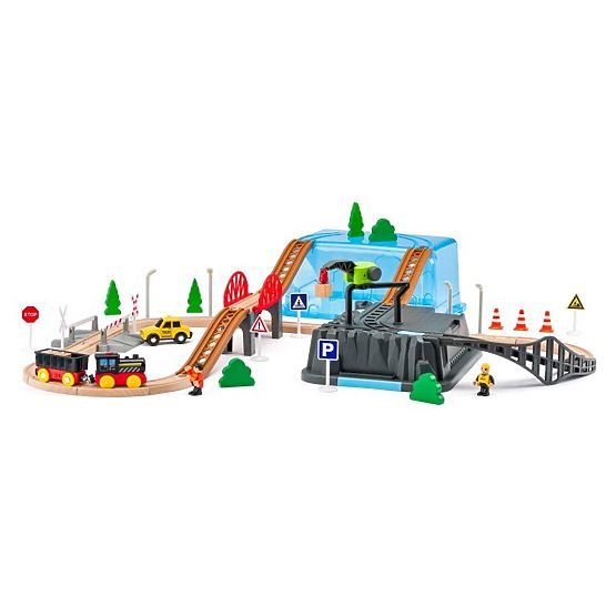 Ensemble ferroviaire Mine 63 pièces