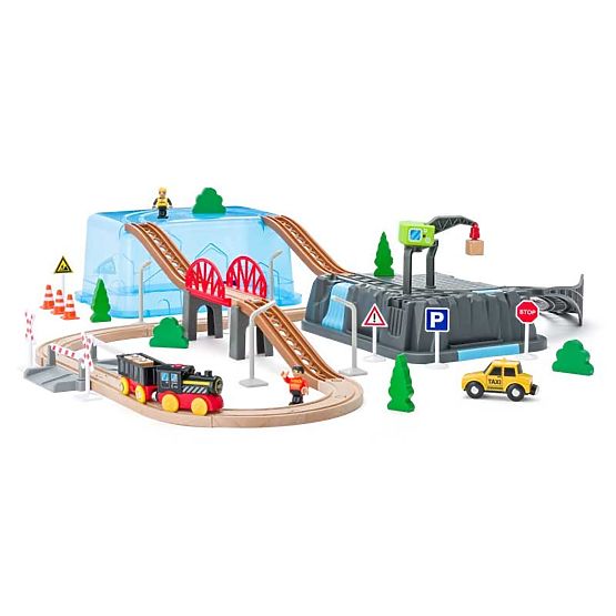 Ensemble ferroviaire Mine 63 pièces