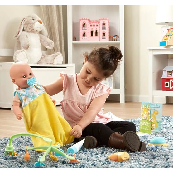 Ensemble pour endormir les poupées et les peluches