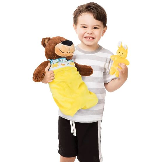 Ensemble pour endormir les poupées et les peluches