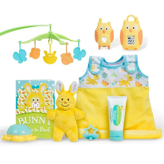 Ensemble pour endormir les poupées et les peluches