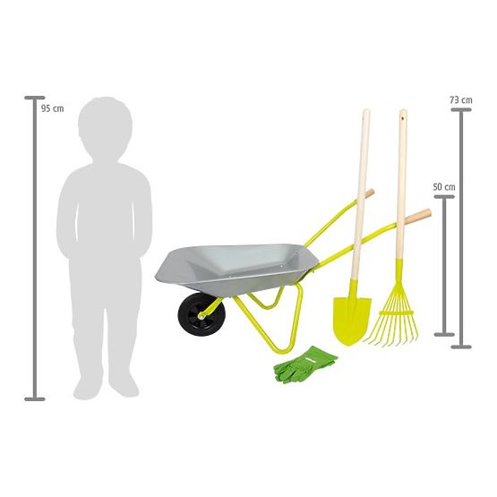 Ensemble pour jardinier Brouette + Outils + Gants