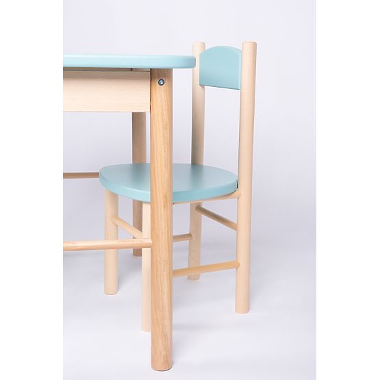 Ensemble table et chaises OURBABY baby blue