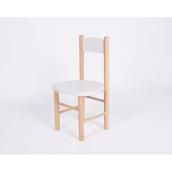 Ensemble table et chaise Simple - blanc