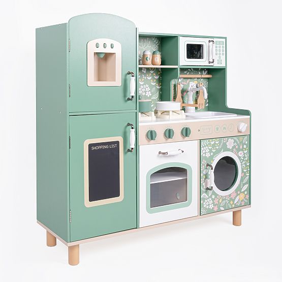 Esmeraldia - Cuisine avec lave-linge et four