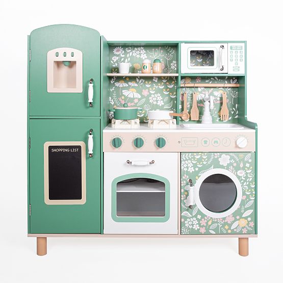 Esmeraldia - Cuisine avec lave-linge et four
