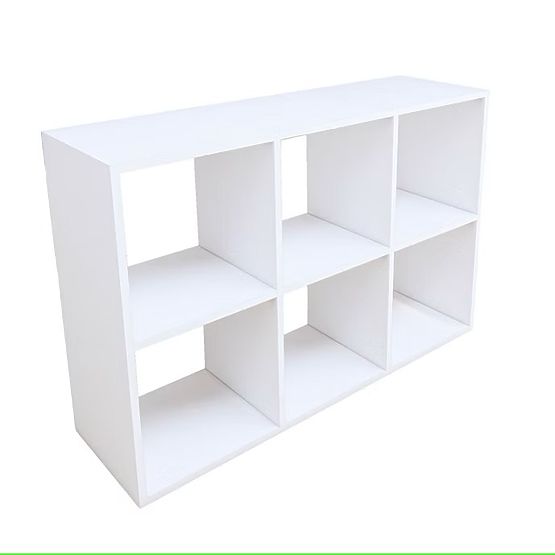 Étagère 2x3 - blanche