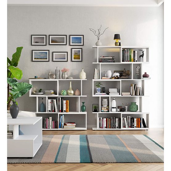 Étagère avec étagères mini FIX - blanc