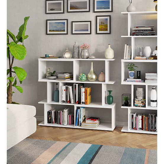 Étagère avec étagères mini FIX - blanc