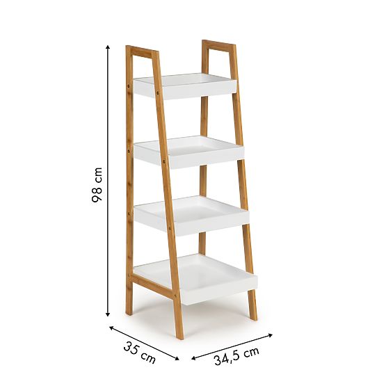 Rangement ouvert Bamboo - 4 étagères