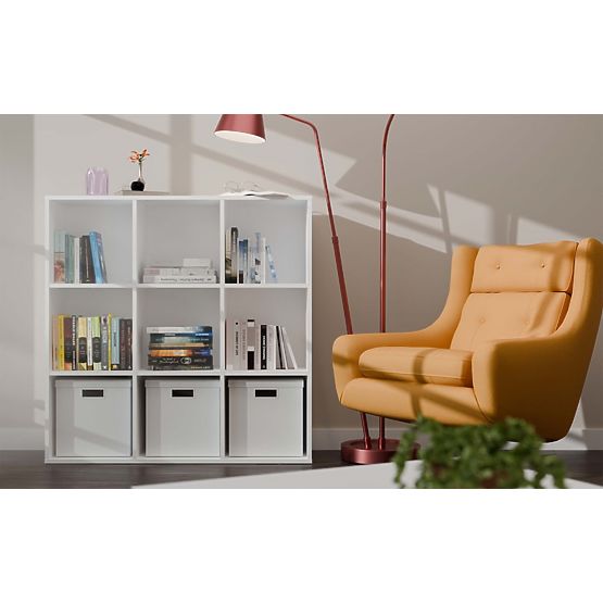 Étagère Malax 3X3 H BLANC