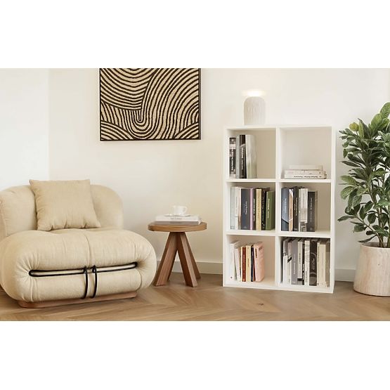 Étagère Malax MINI 2X3 BLANC