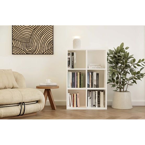 Étagère Malax MINI 2X3 BLANC