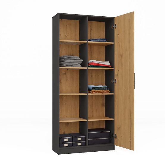 Étagère Malwa RD/80 ANTHRACITE ARTISAN