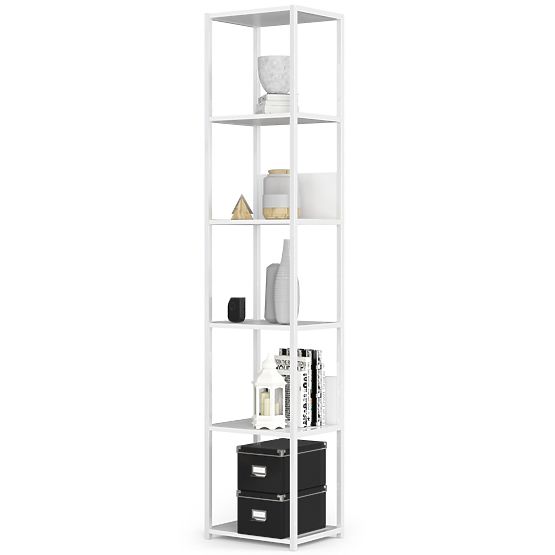 ÉTAGÈRE MÉTALLIQUE LOFT 400 BLANC/BLANC
