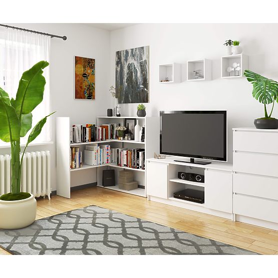 Étagère mini TWIST ajustable - blanc