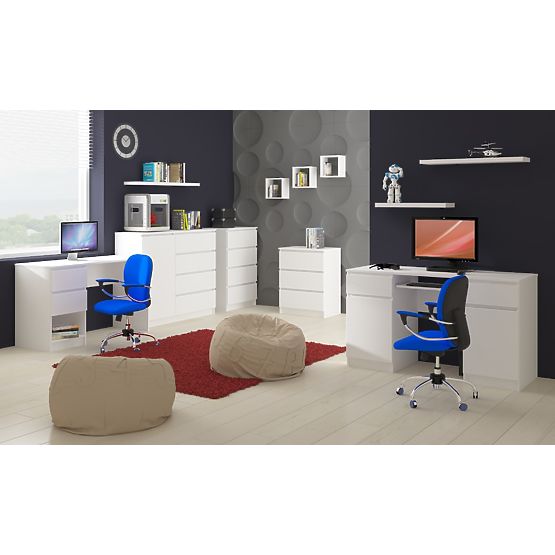 ÉTAGÈRE MURALE K 25x25cm ENSEMBLE 3pcs BLANC