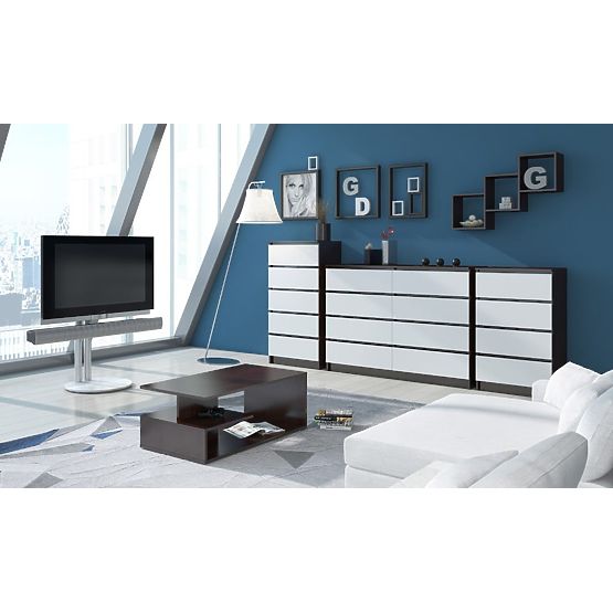 ÉTAGÈRE MURALE K 25x25cm ENSEMBLE DE 3pcs WENGE