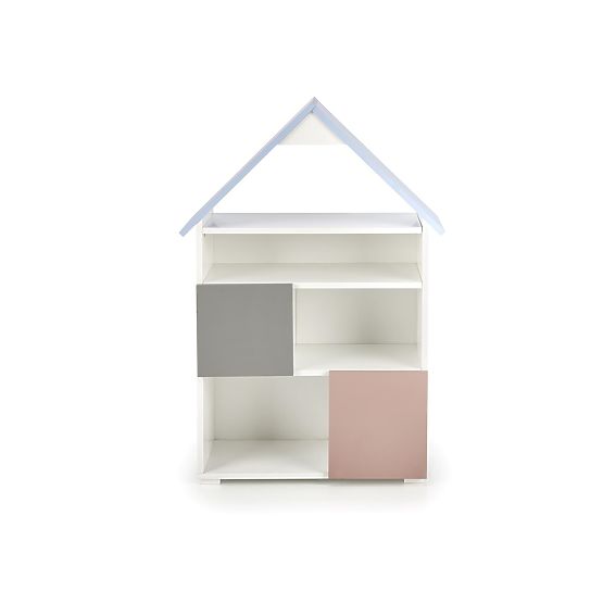 Étagère pour enfants en forme de maison de Fati