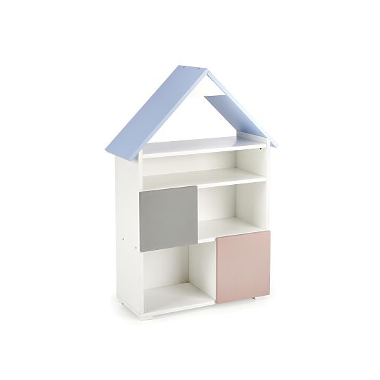Étagère pour enfants en forme de maison de Fati