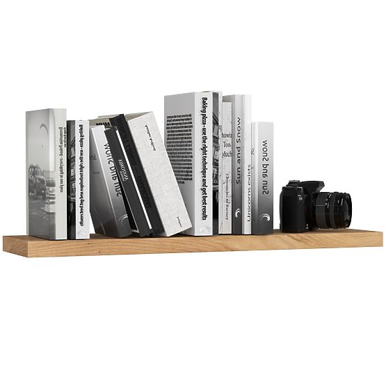 ÉTAGÈRE PS-4 80cm CHÊNE SONOMA