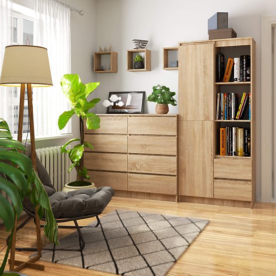 Étagère R11 R80 1D 2SZ CLP Chêne Sonoma