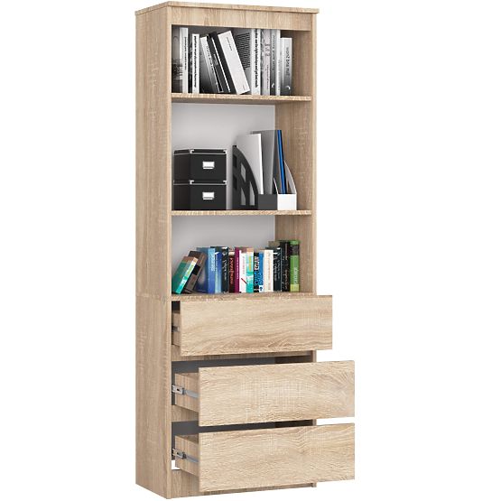 ÉTAGÈRE R60 3TI 2P CLP PK CHÊNE SONOMA
