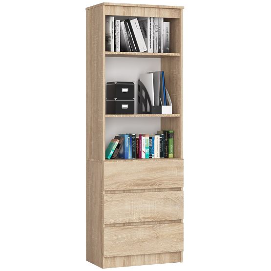 ÉTAGÈRE R60 3TI 2P CLP PK CHÊNE SONOMA