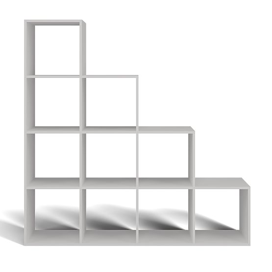 Étagère Step 4X4 BLANCHE